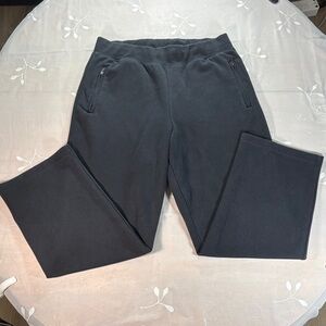 HUDSON’S BAY Men's Black Sweatpants / Joggers Pants Size Medium Wide Legs